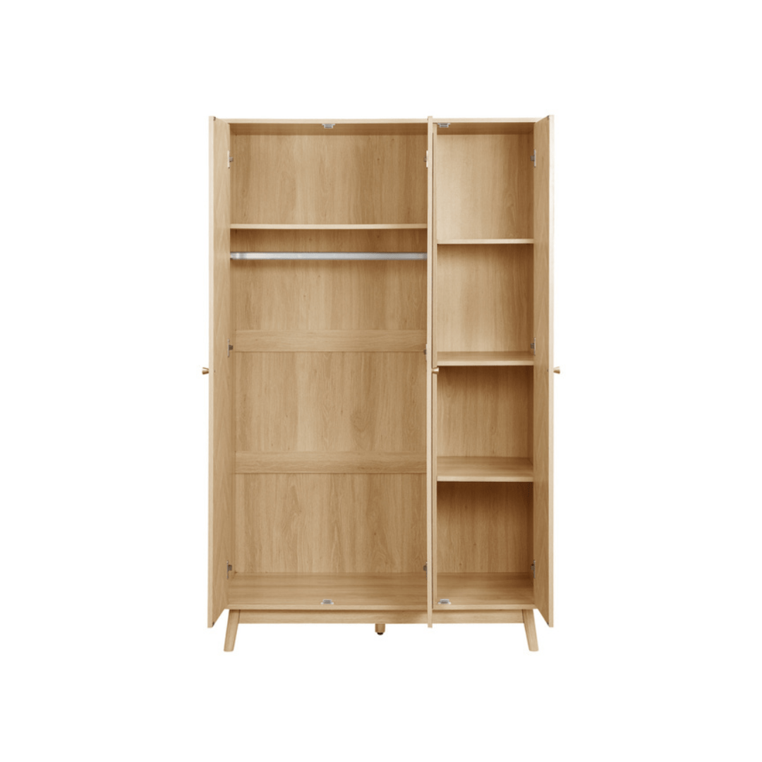 Sante Three Door Wardrobe - Furniturezone