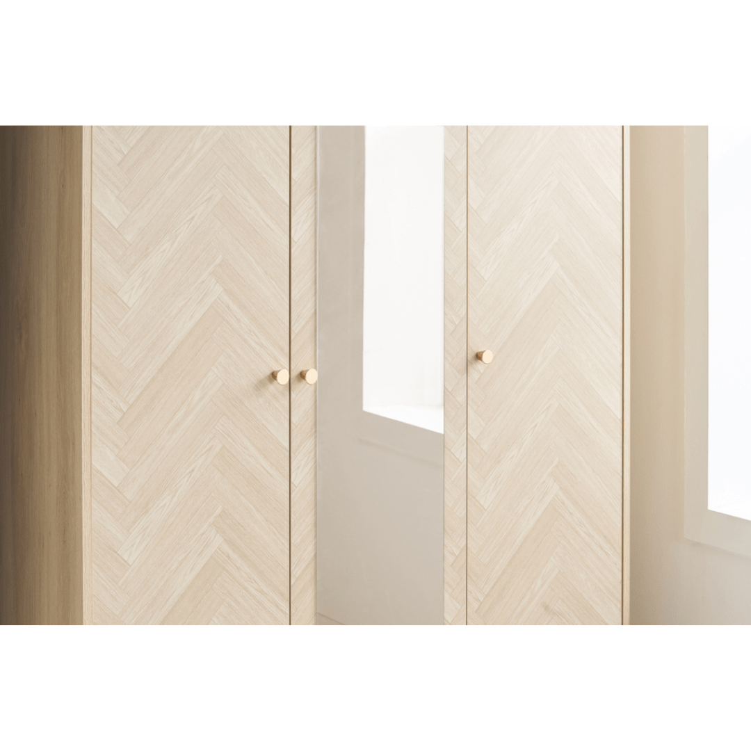 Sante Three Door Wardrobe - Furniturezone