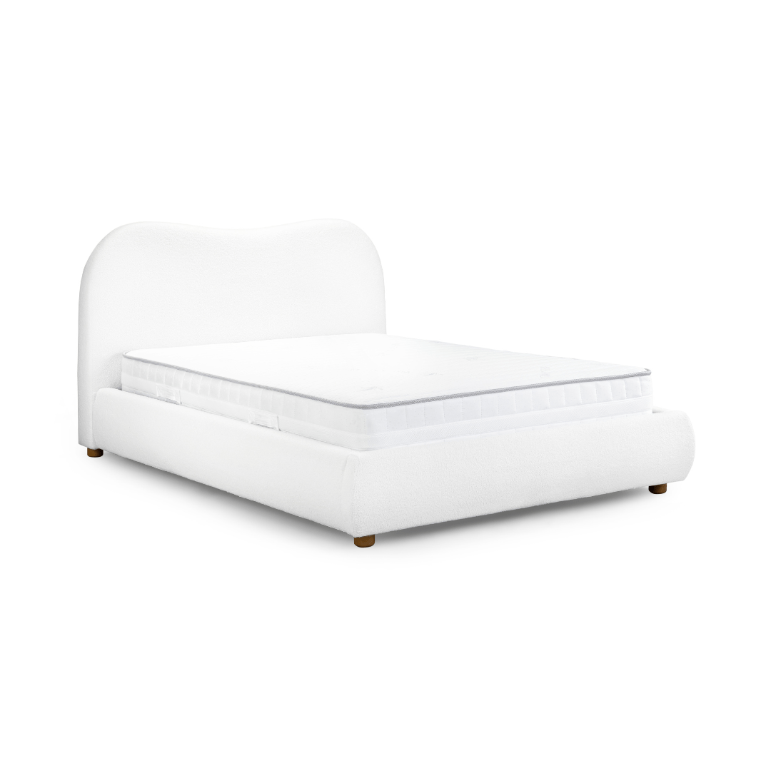 Santino Boucle Bed Frame - Furniturezone