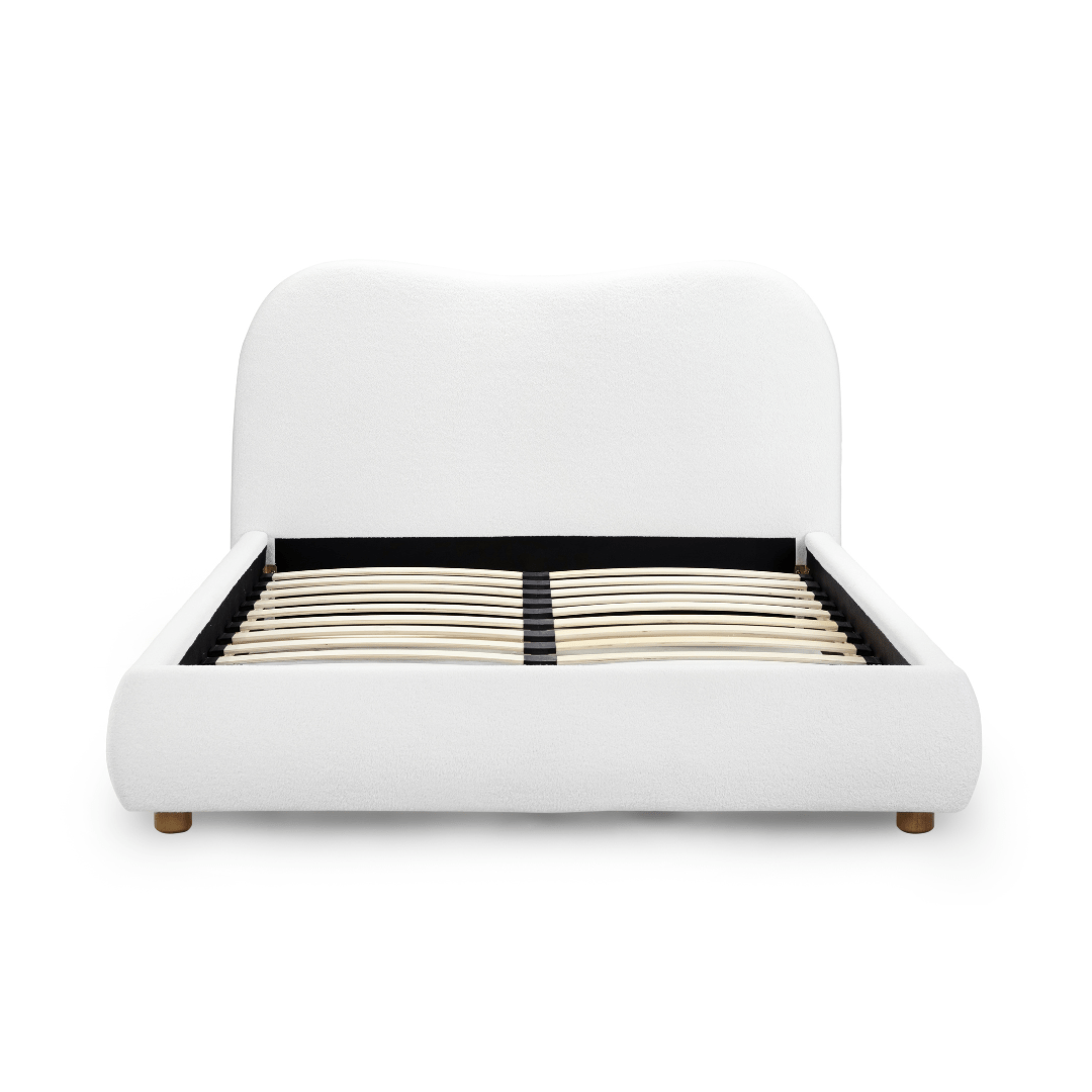Santino Boucle Bed Frame - Furniturezone