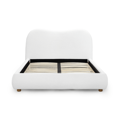 Santino Boucle Bed Frame - Furniturezone