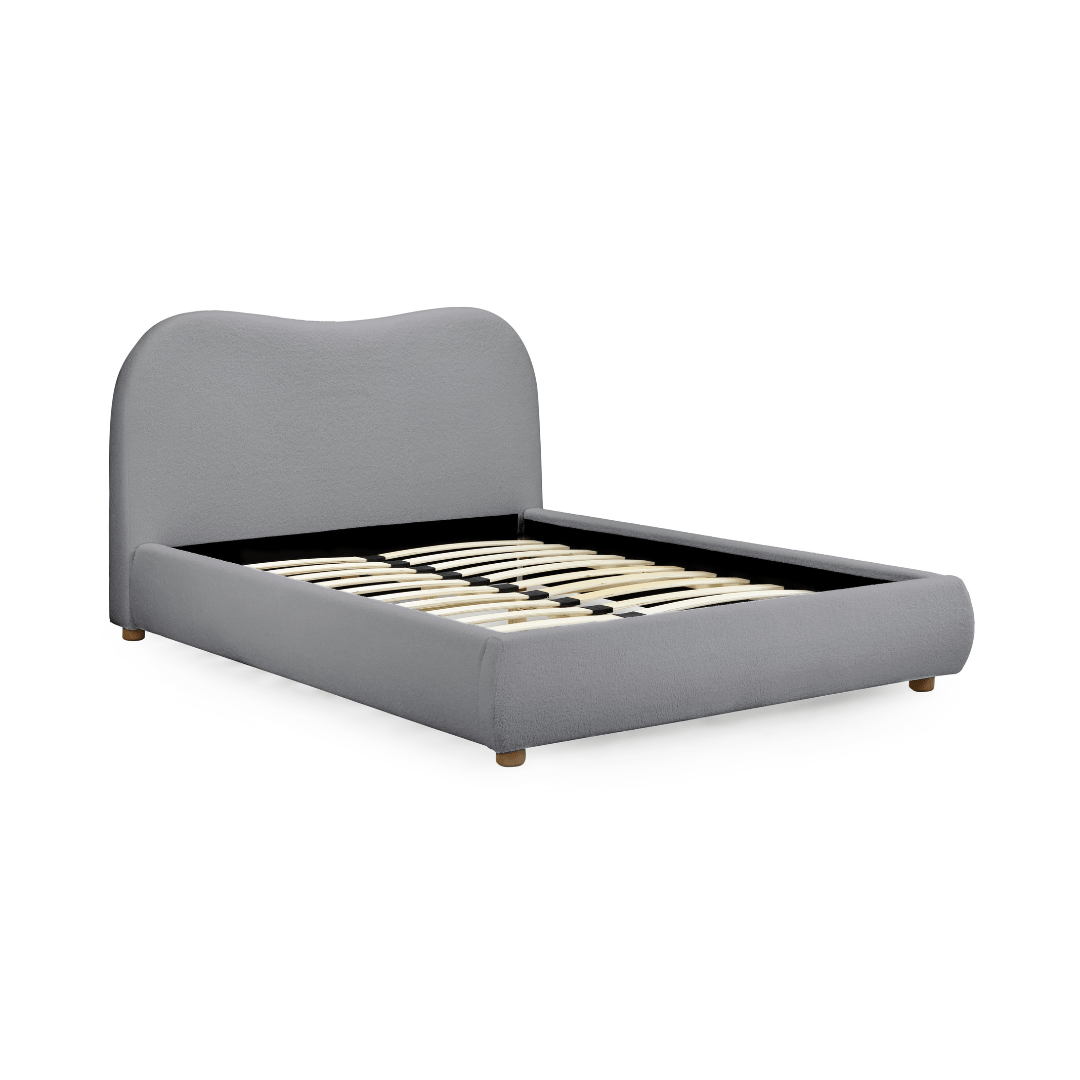 Santino Boucle Bed Frame - Furniturezone