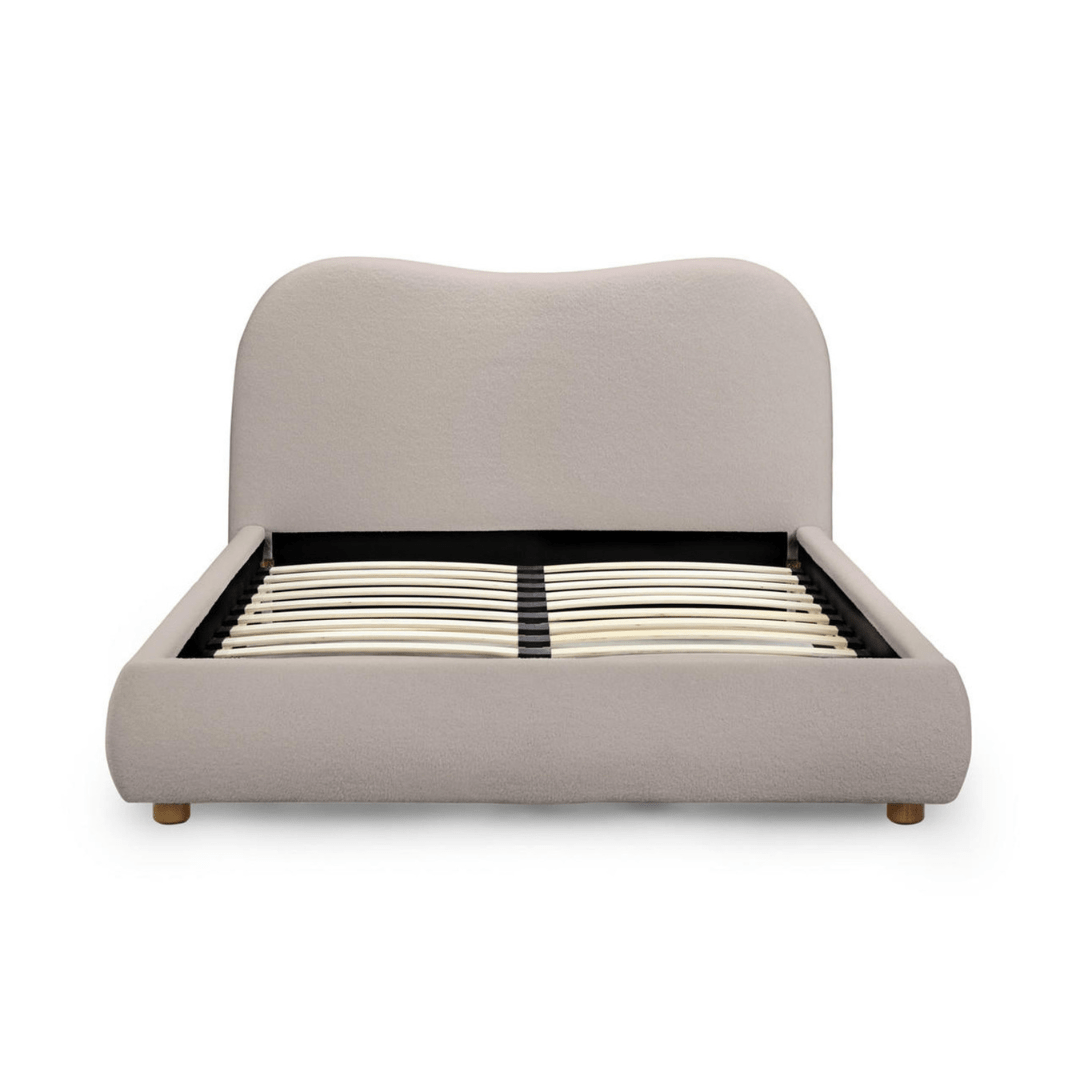 Santino Boucle Bed Frame - Furniturezone