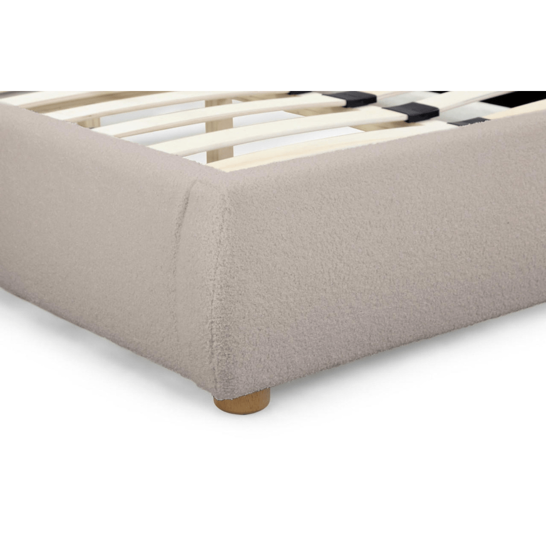 Santino Boucle Bed Frame - Furniturezone