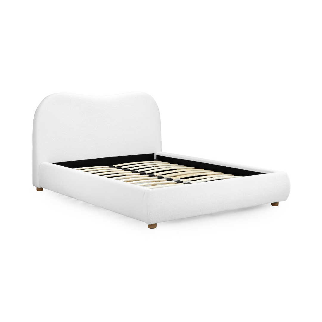 Santino Boucle Bed Frame - Furniturezone