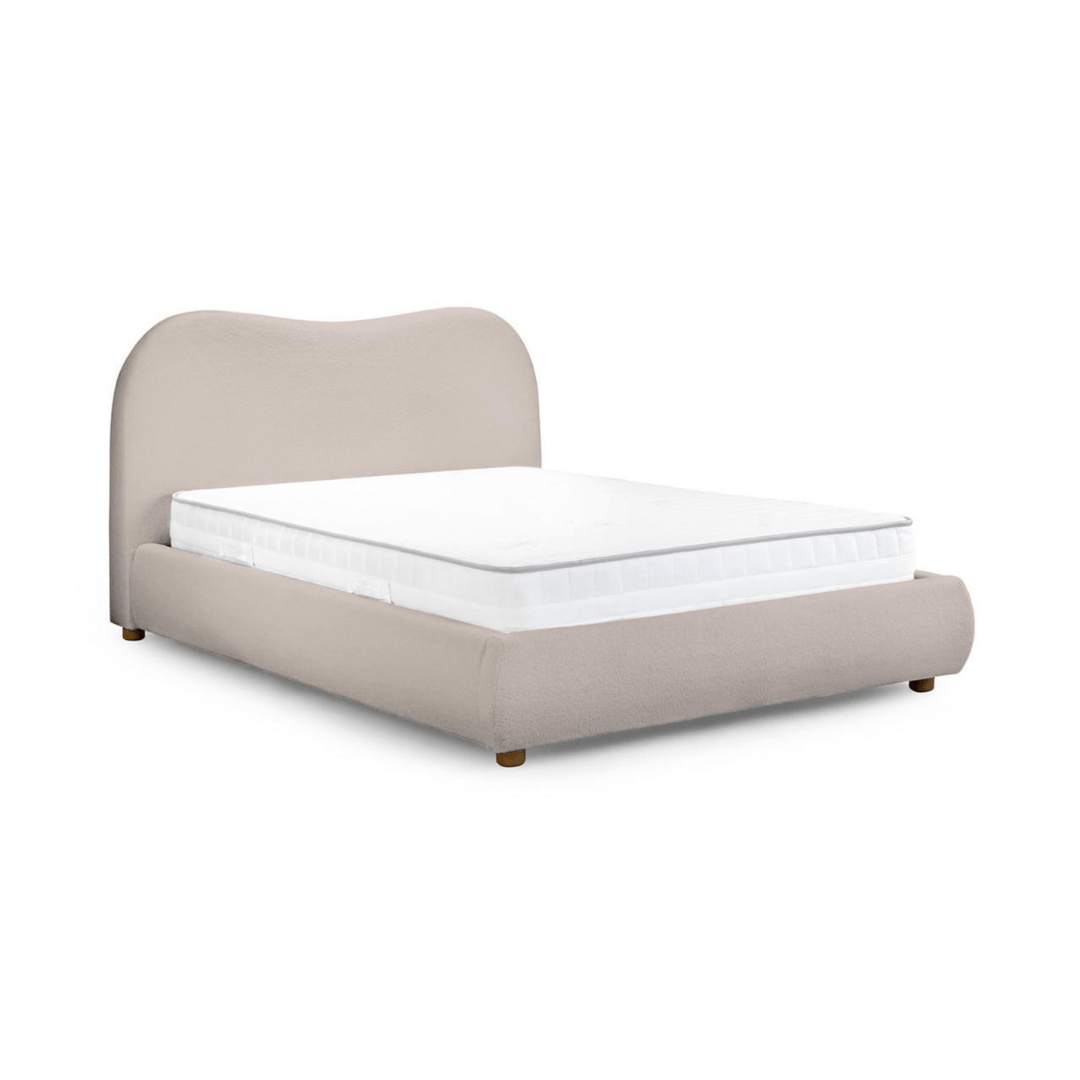 Santino Boucle Bed Frame - Furniturezone