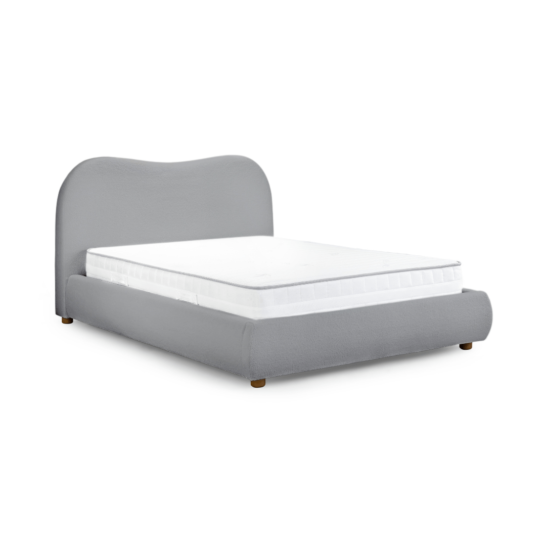 Santino Boucle Bed Frame - Furniturezone