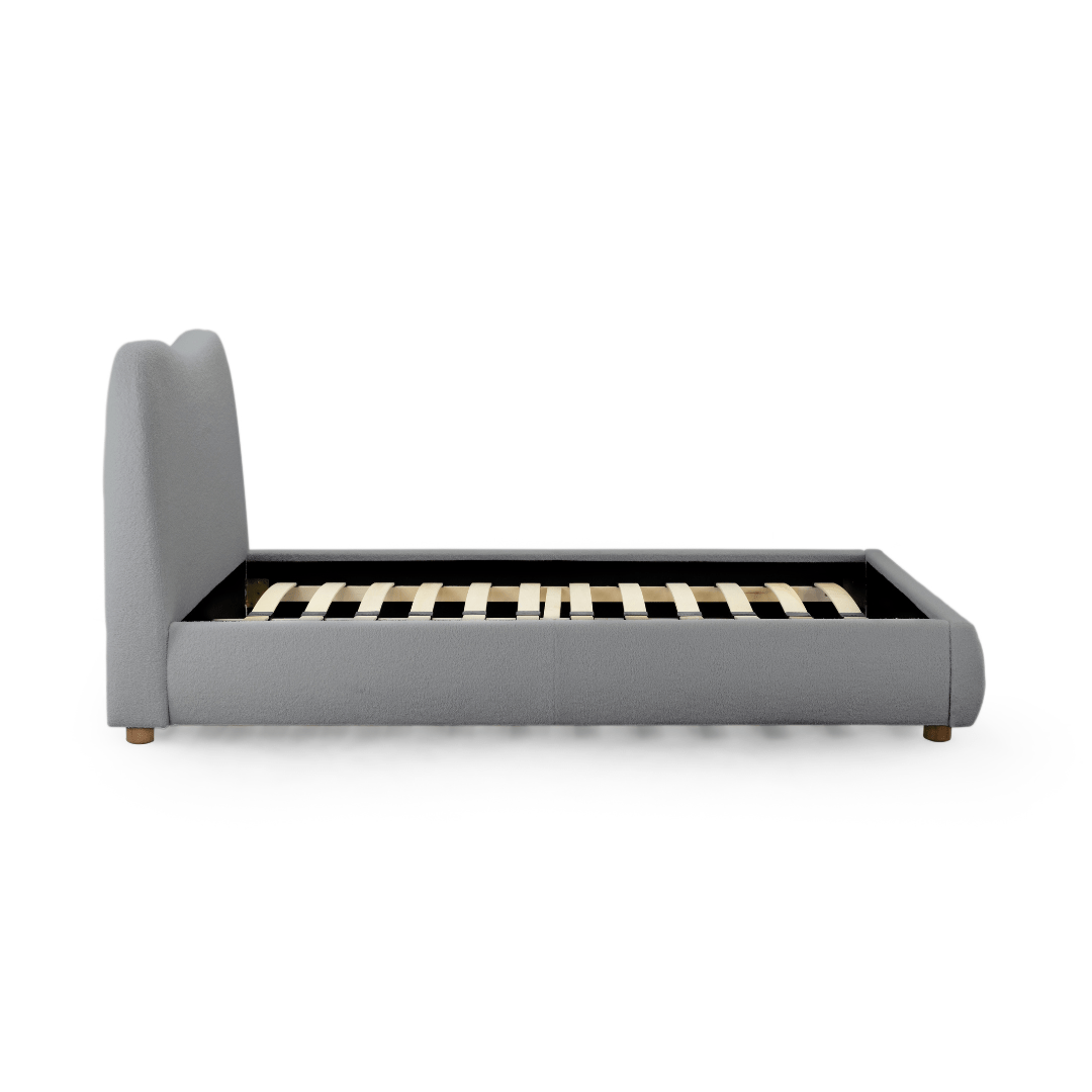 Santino Boucle Bed Frame - Furniturezone