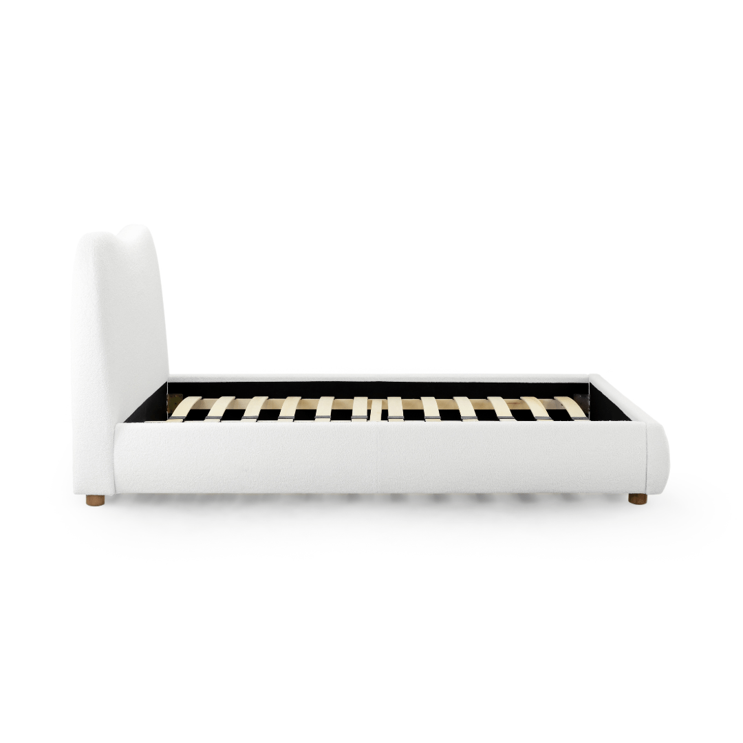 Santino Boucle Bed Frame - Furniturezone
