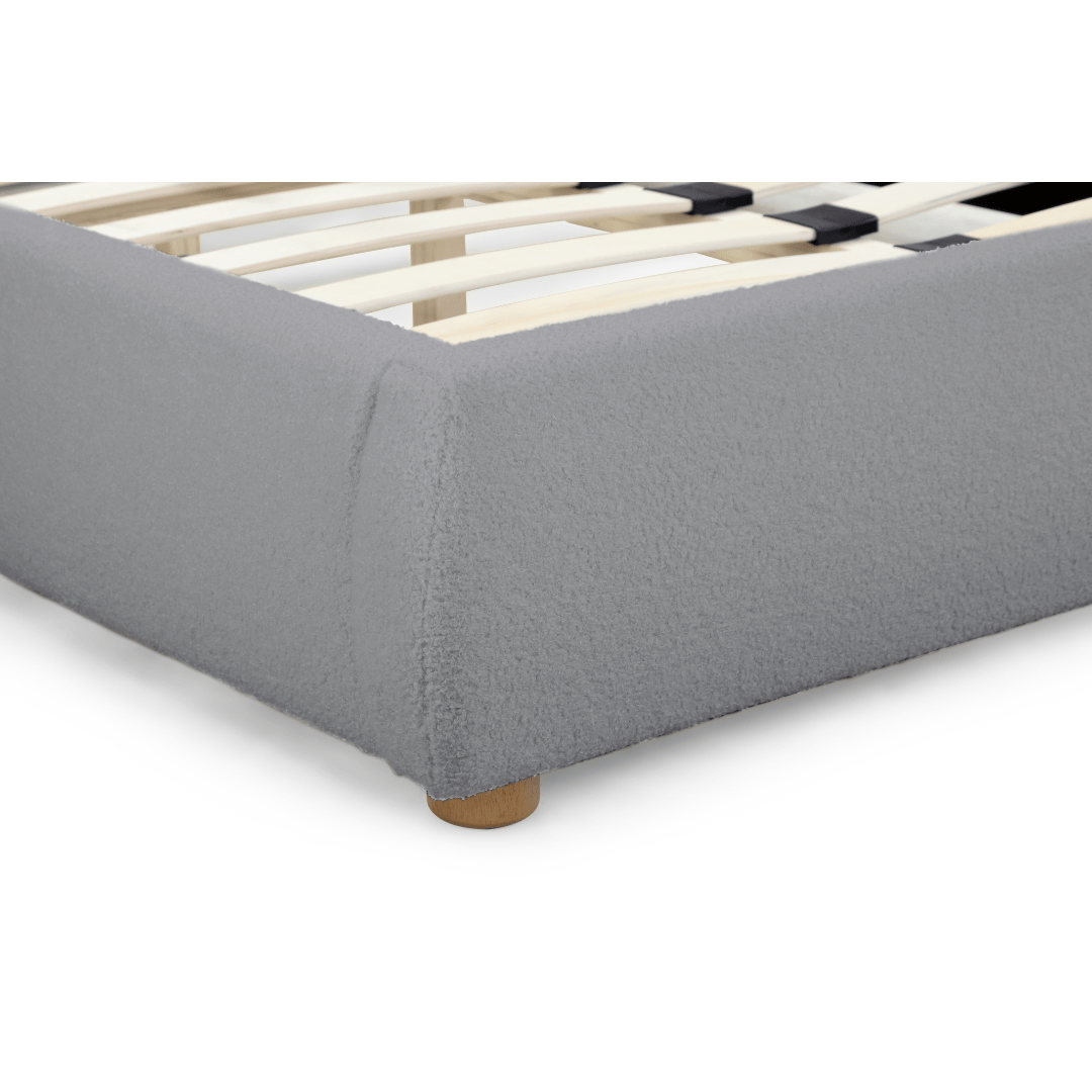 Santino Boucle Bed Frame - Furniturezone