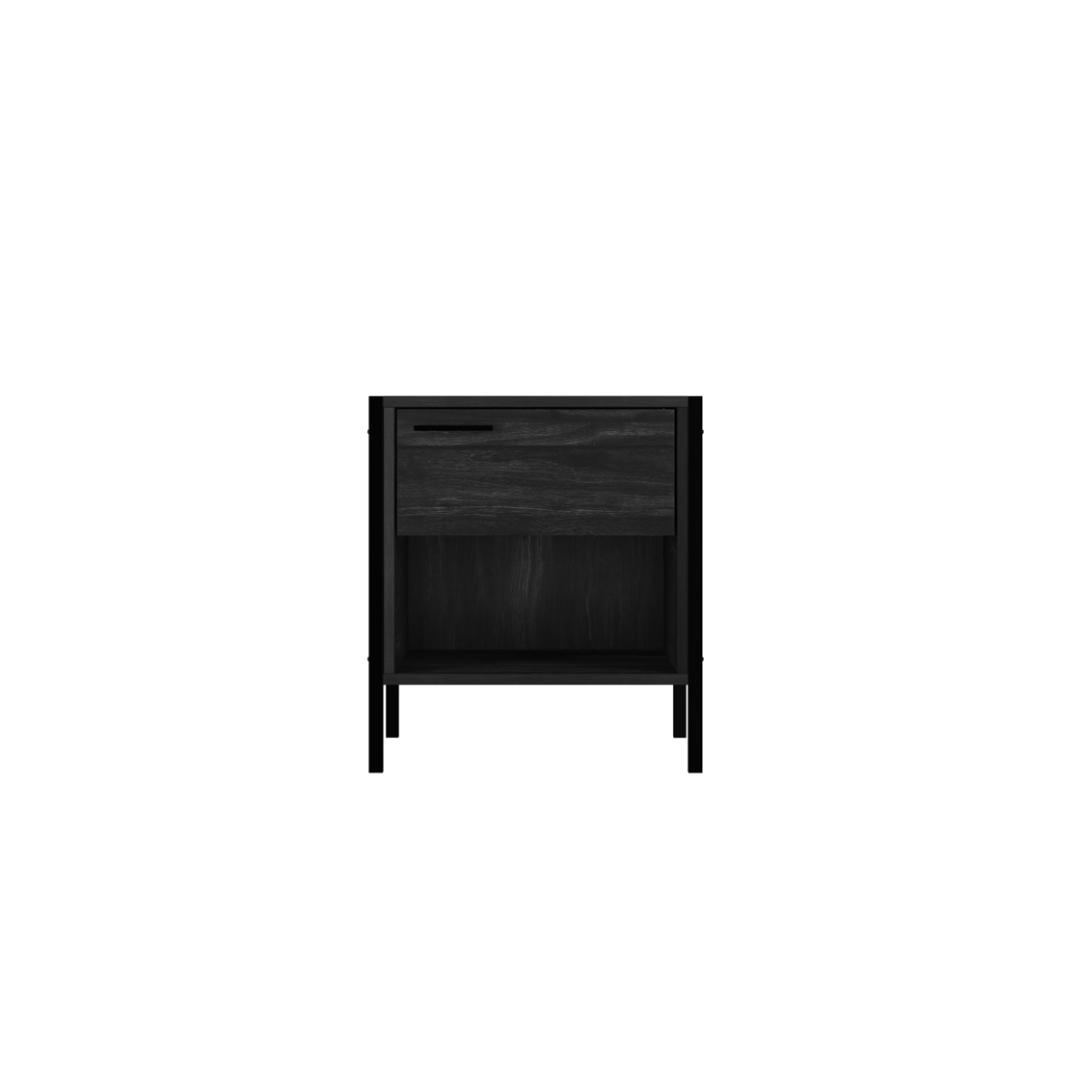 Scarpino Bedroom Set - Black - Furniturezone