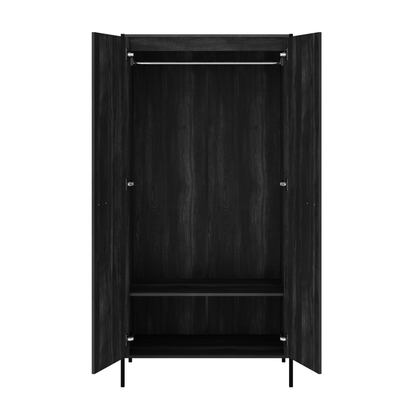 Scarpino Bedroom Set - Black - Furniturezone