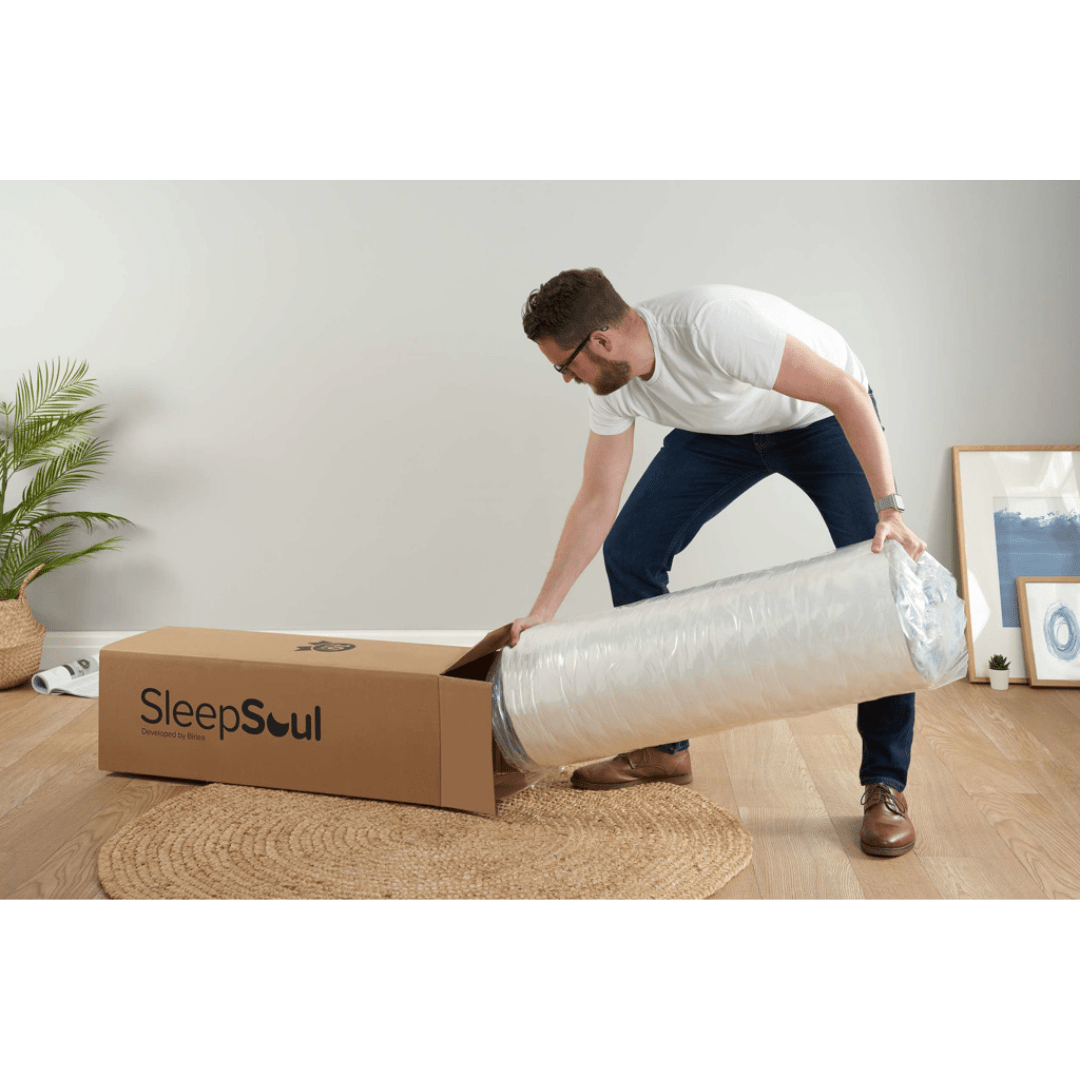 SleepSoul Space 2000 Pocket Sprung Boxtop Mattress Medium Firmness - Furniturezone