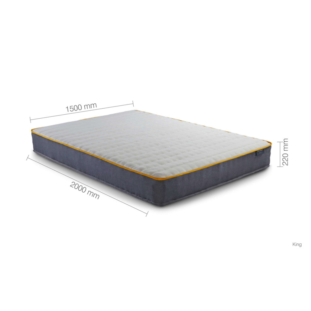 SleepSoul Comfort 800 Pocket Mattress Medium Firmness