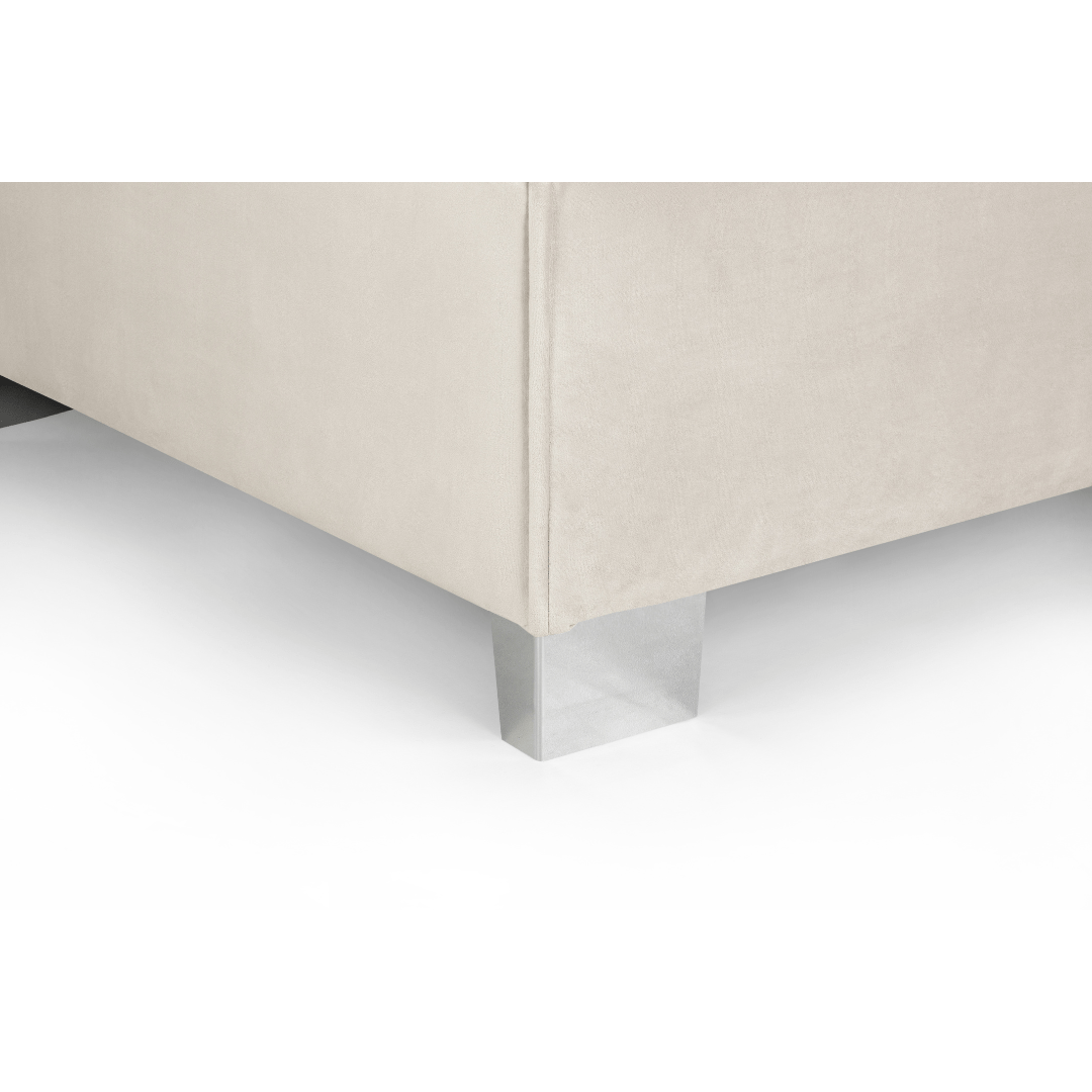 Sloane Large U Shape Cream Fabric Sofa - Furniturezone