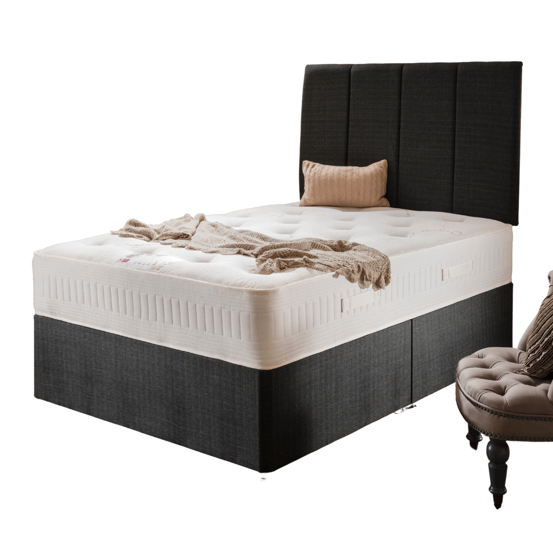 TENDERSLEEP Organic Cotton 2000 Pocket Spring Memory Foam Mattress - MEDIUM FEEL - Furniturezone