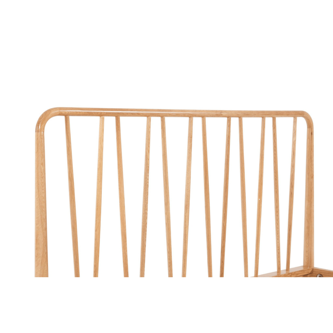 Tomas Solid Oak Oak Bed Frame - Furniturezone