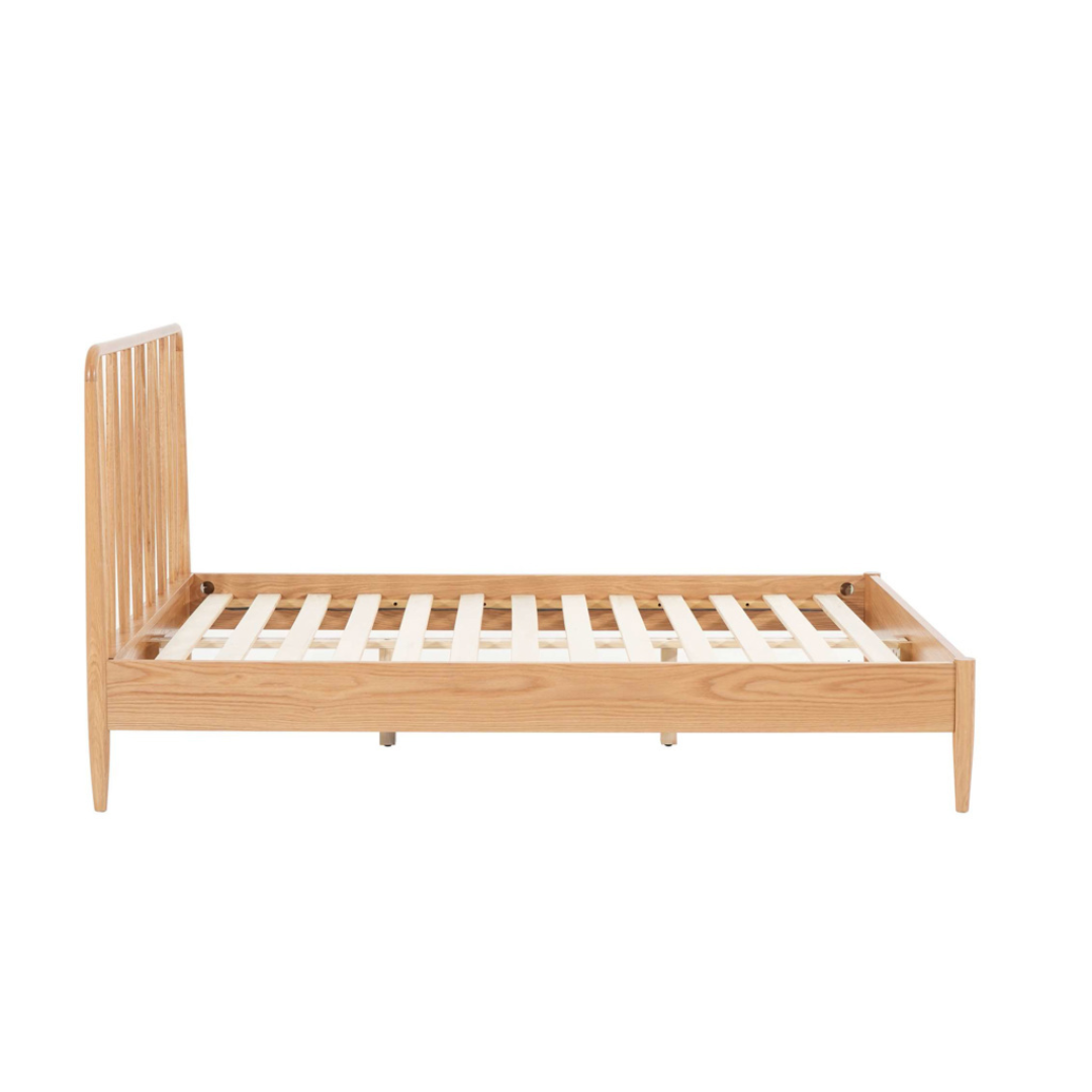 Tomas Solid Oak Oak Bed Frame