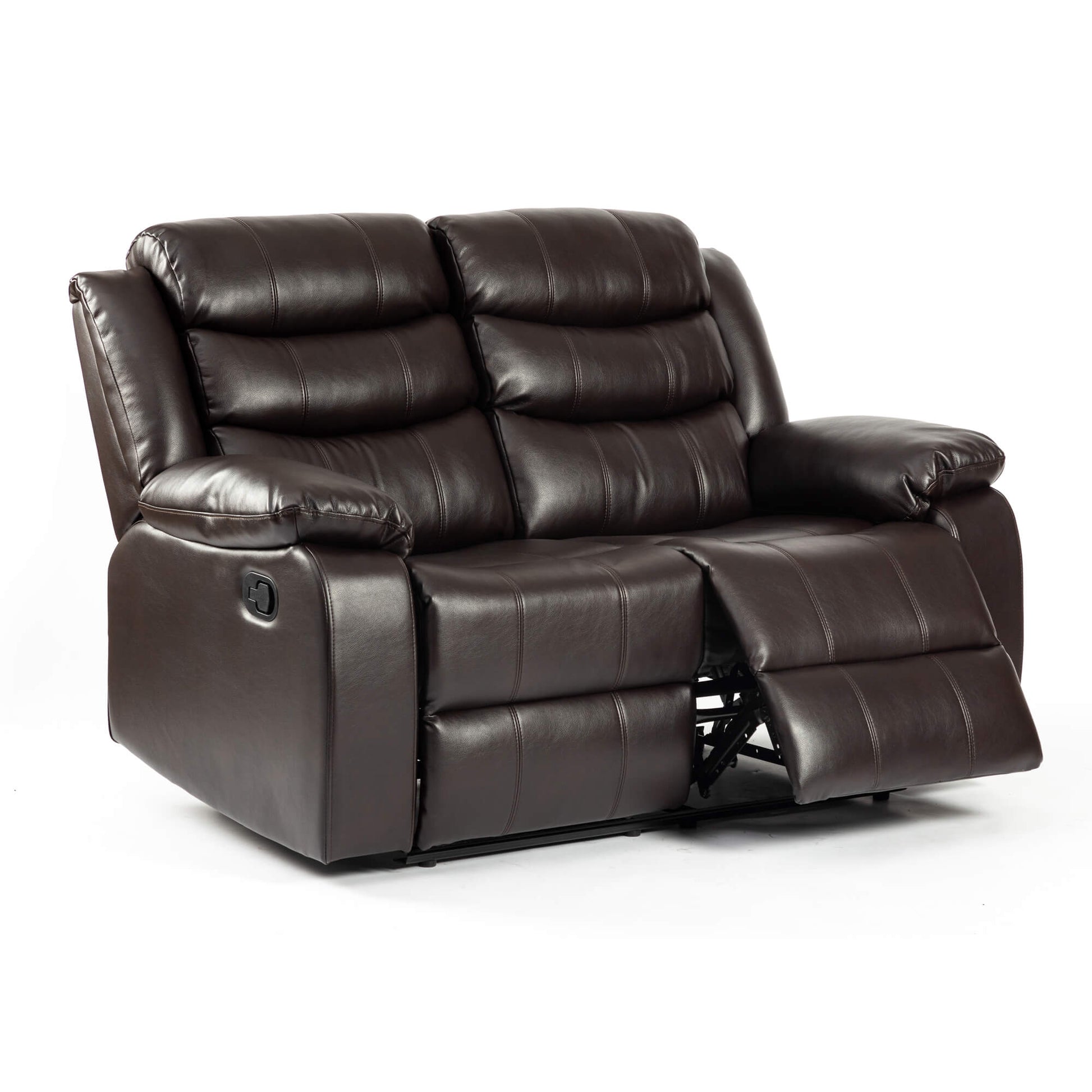 Turin Recliner Leather Aire 2 Seater Sofa - Furniturezone