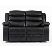 Turin Recliner Leather Aire 2 Seater Sofa - Furniturezone