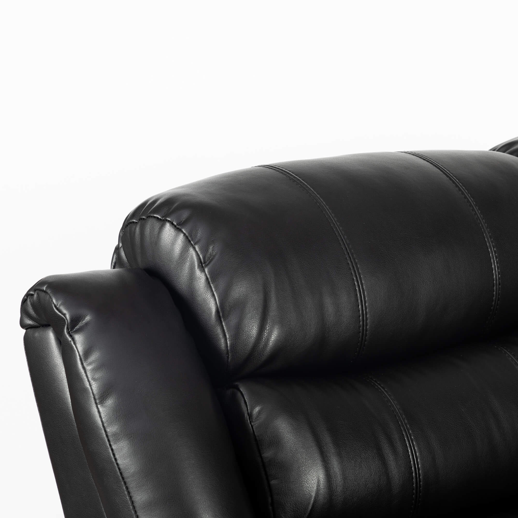 Turin Recliner Leather Aire 3 Seater Sofa - Furniturezone