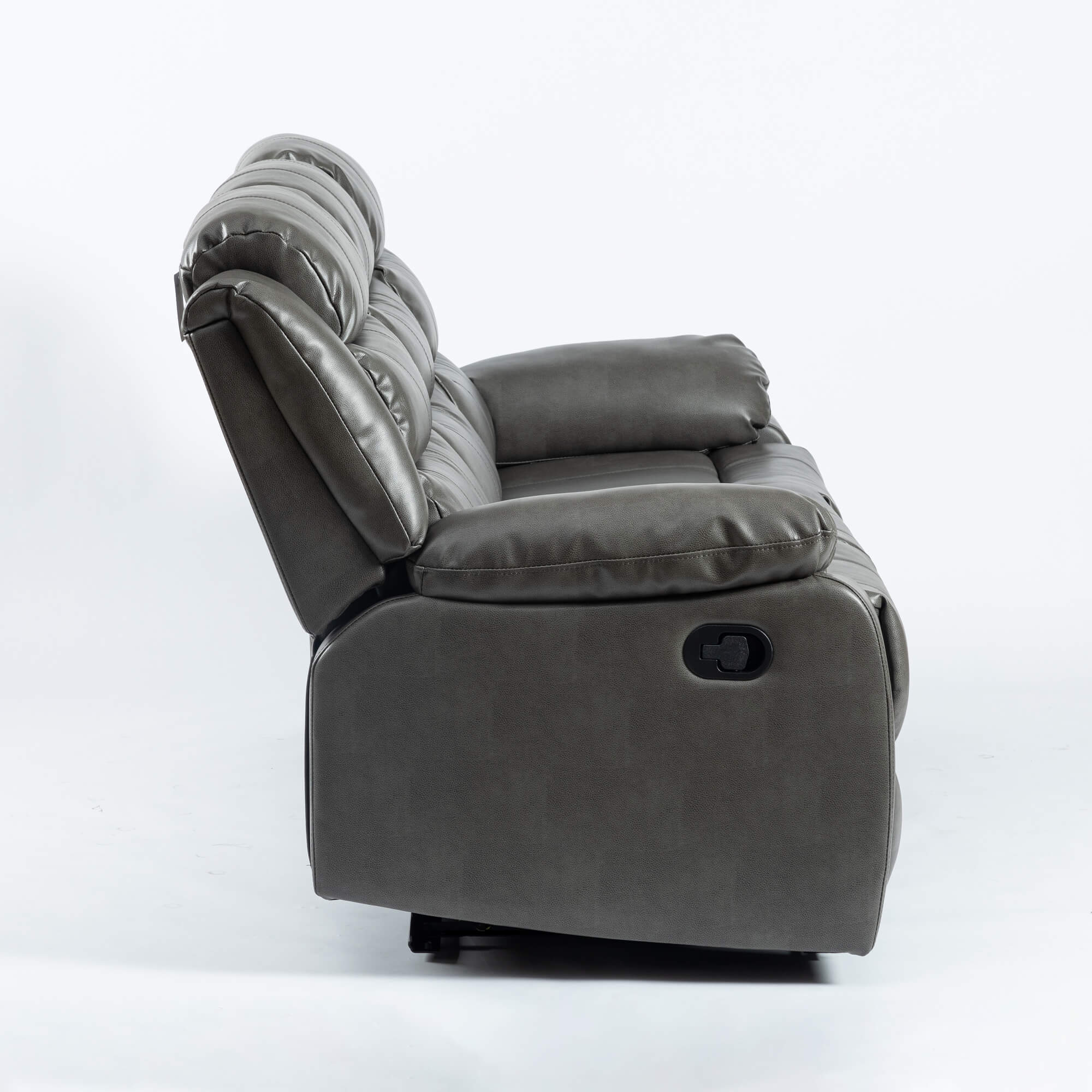 Turin Recliner Leather Aire 3 Seater Sofa - Furniturezone