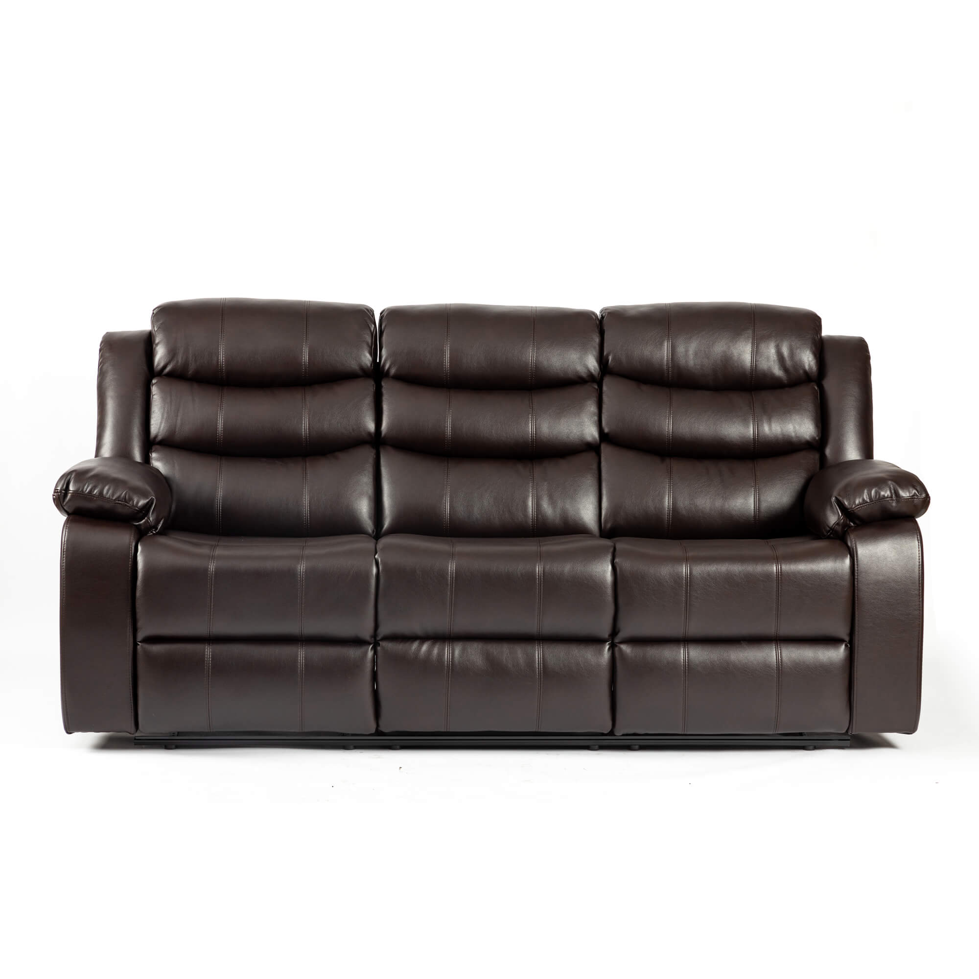 Turin Recliner Leather Aire 3 Seater Sofa - Furniturezone