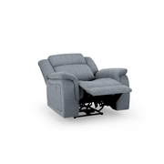 Venturi Electric Recliner Grey Armchair - Furniturezone