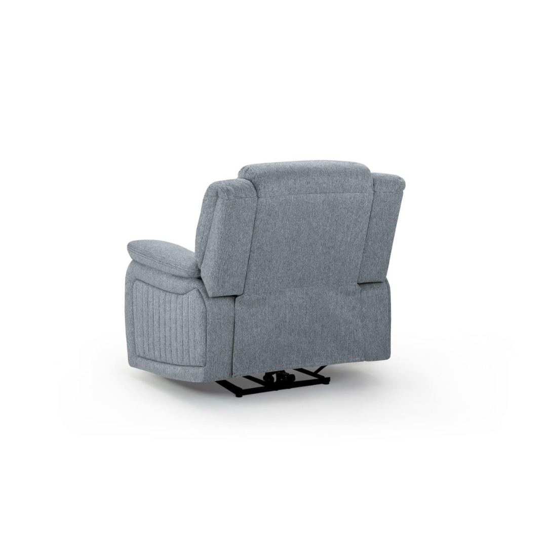 Venturi Electric Recliner Grey Armchair