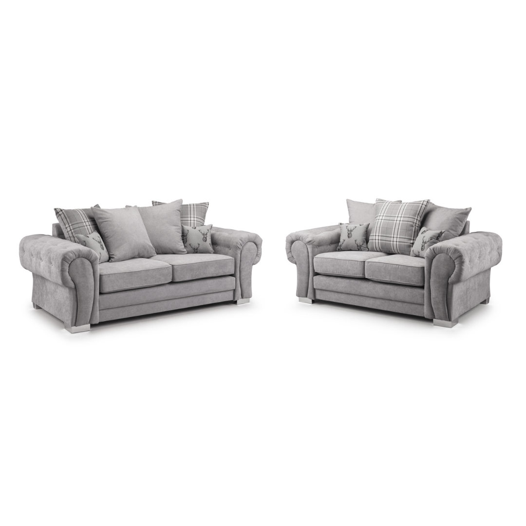Verona 3 + 2 Seater Sofa Set - Furniturezone
