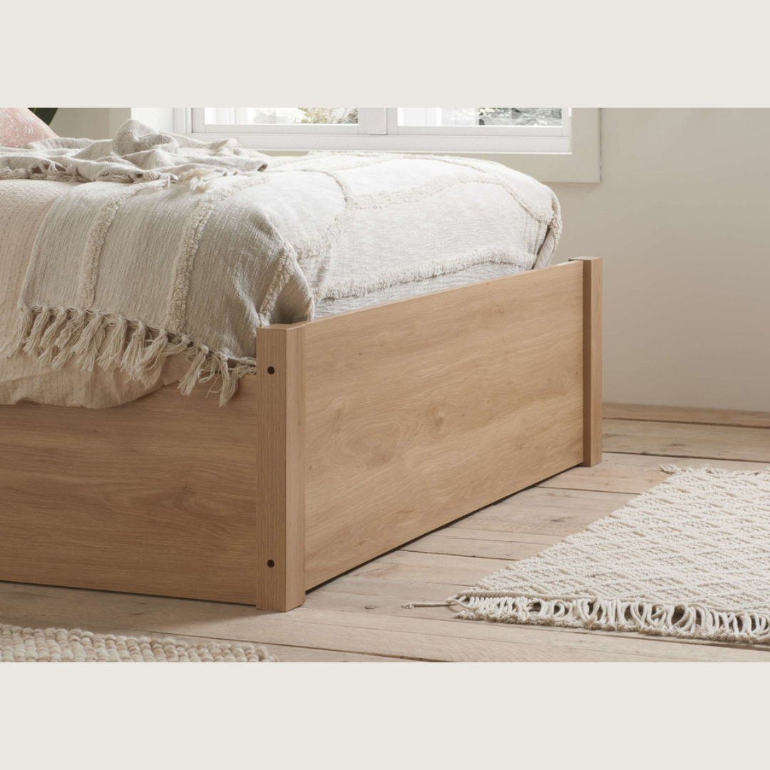 Vulpiano Rattan Ottoman Bed Frame