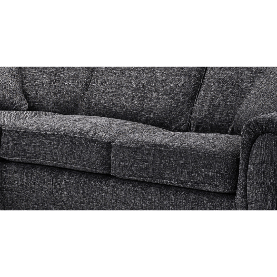 Wilcot 3+2 grey Fabric Sofa Set - Furniturezone