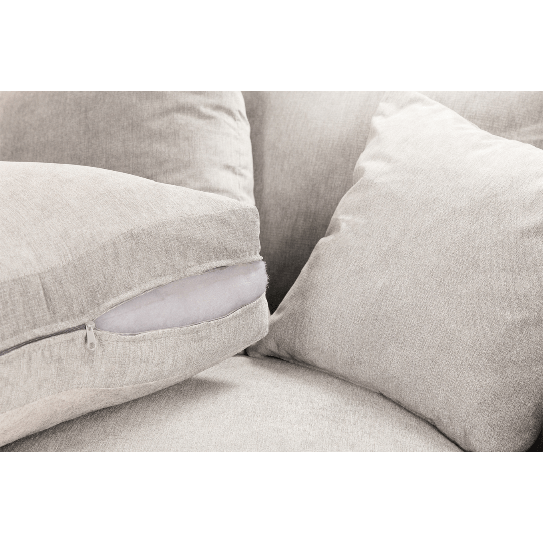 Windsor Full - back Stone Three Seater Sofa - Furniturezone