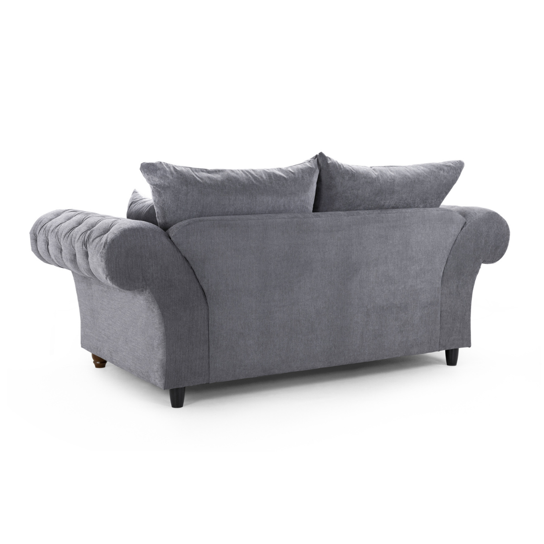 Windsor Full-back Grey 3+2 Sofa Set