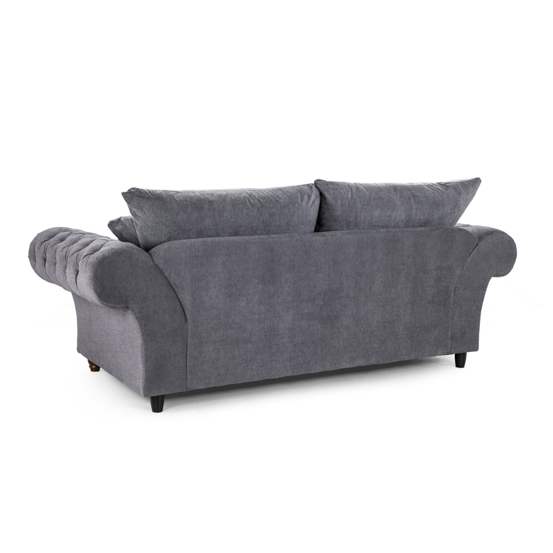 Windsor Full-back Grey 3+2 Sofa Set