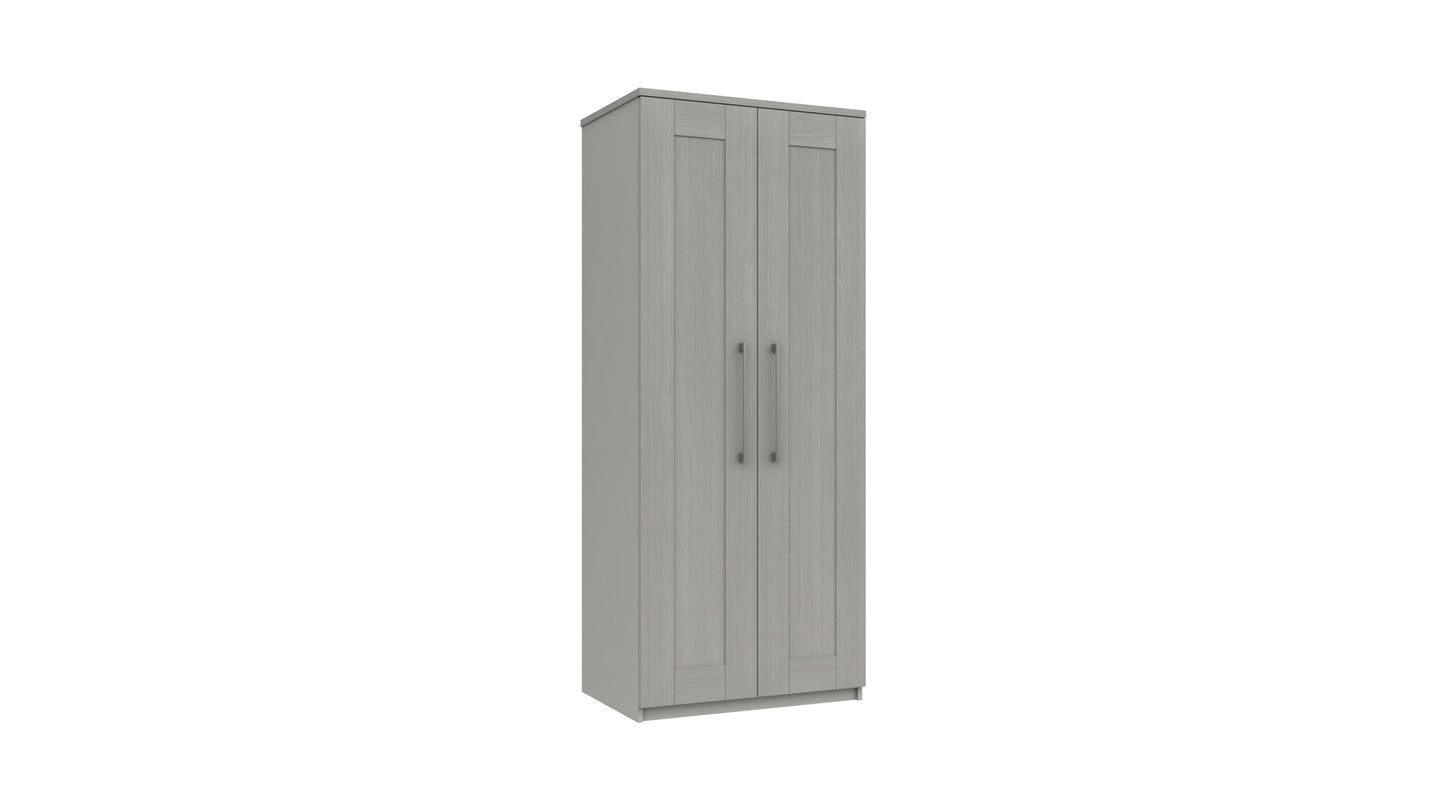 Stoke 2 Door Wardrobe (Delivered Assembled)