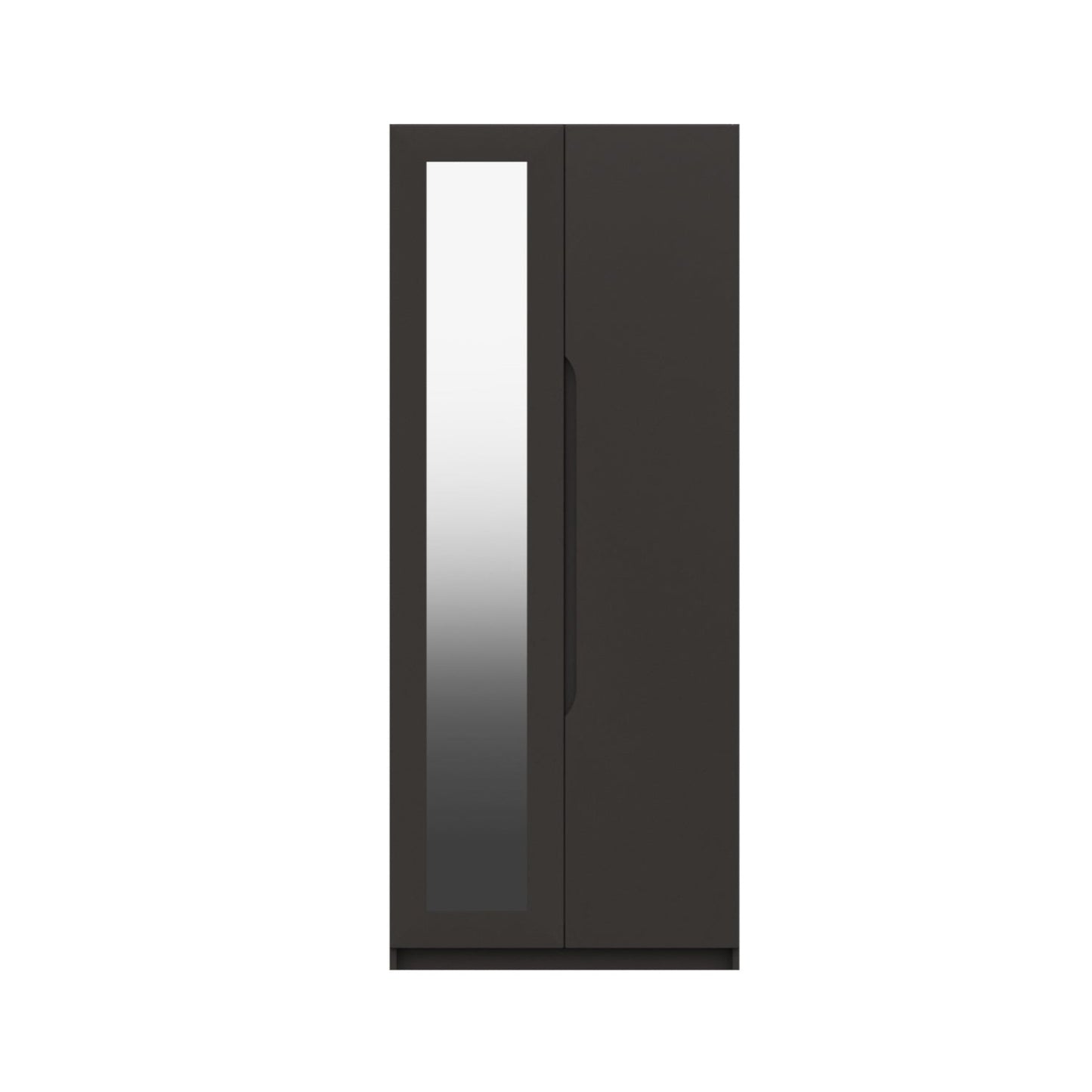 Derwent High Gloss 2 Door Wardrobe (Assembled)