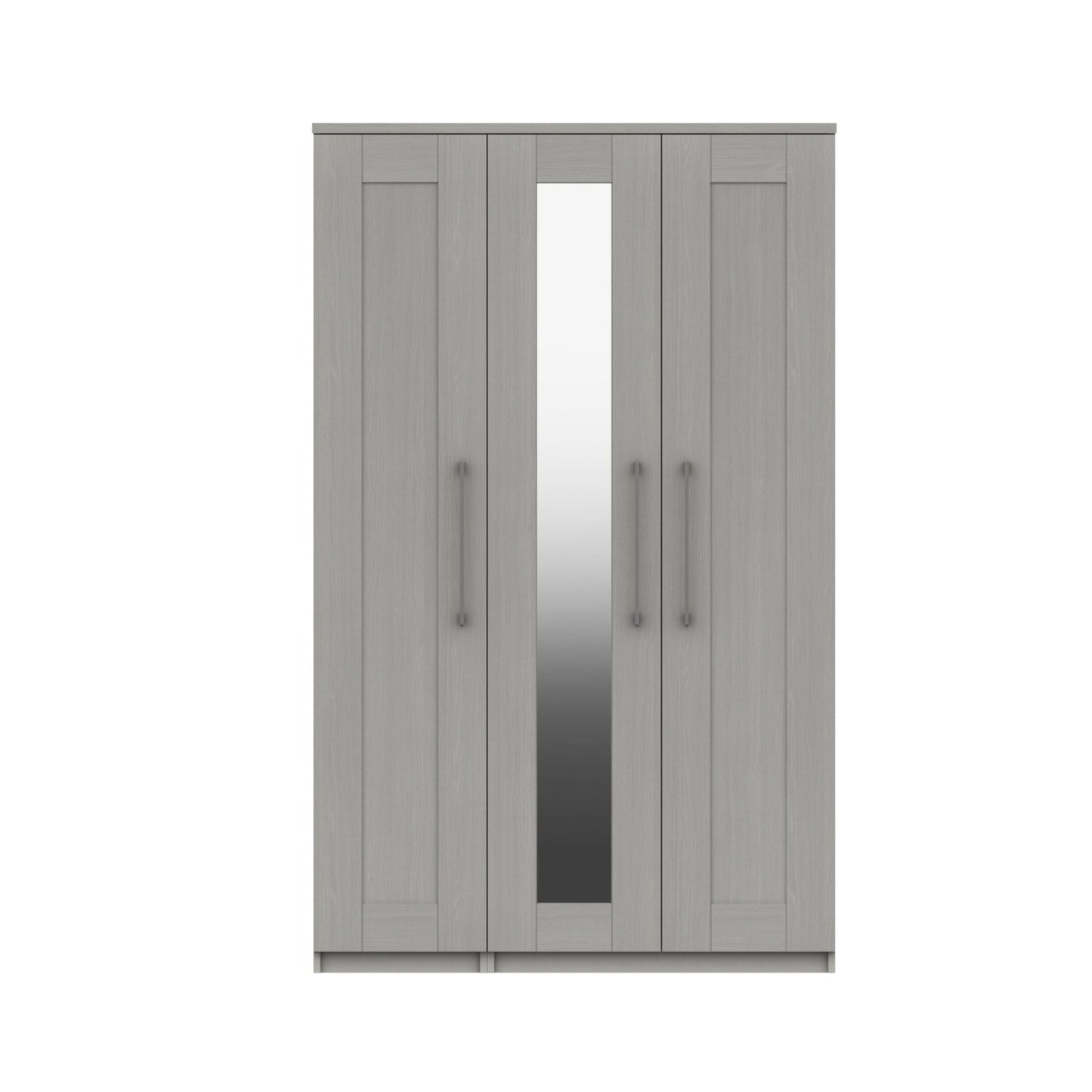 Stoke 3 Door Mirrored Wardrobe (Delivered Assembled)