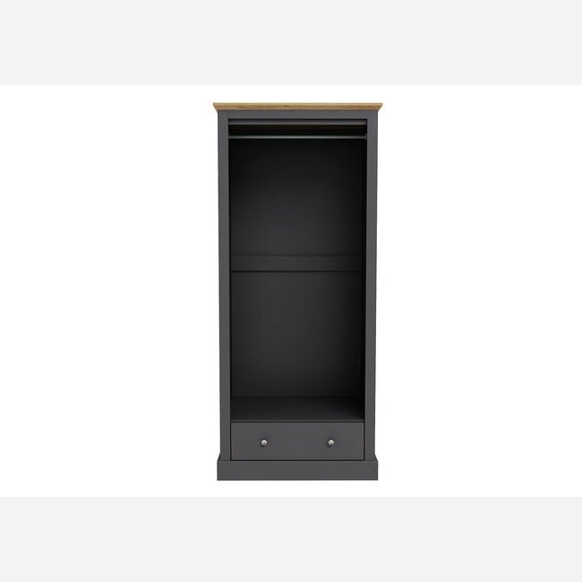 Devon 2 Door 1 Drawer Wardrobe - Furniturezone