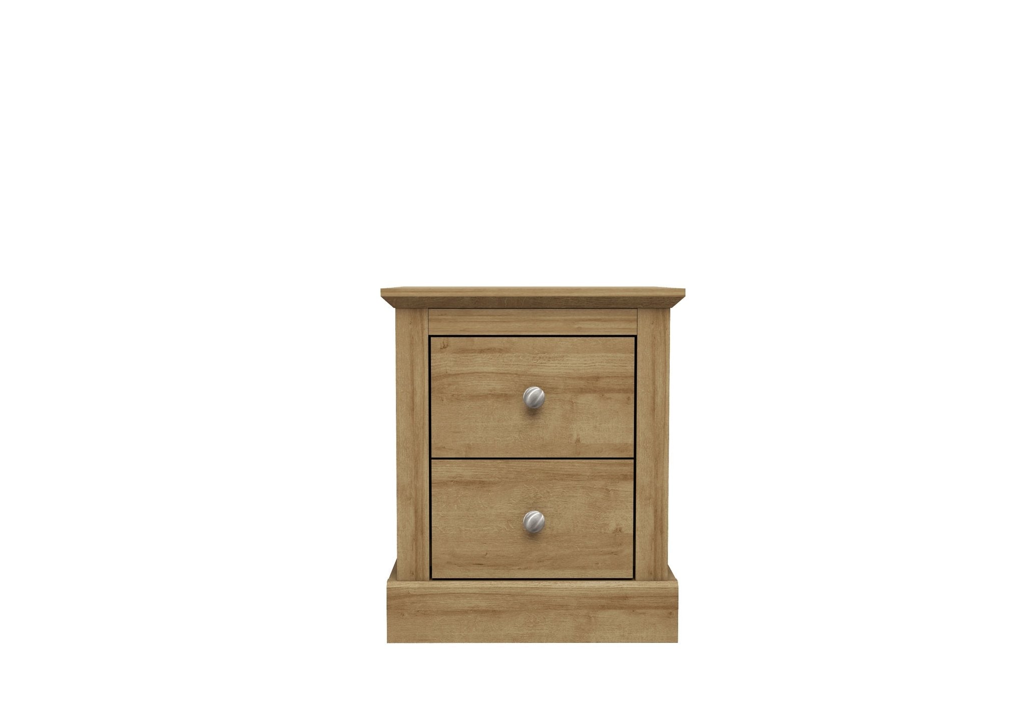 Devon 2 Drawer Bedside - Furniturezone