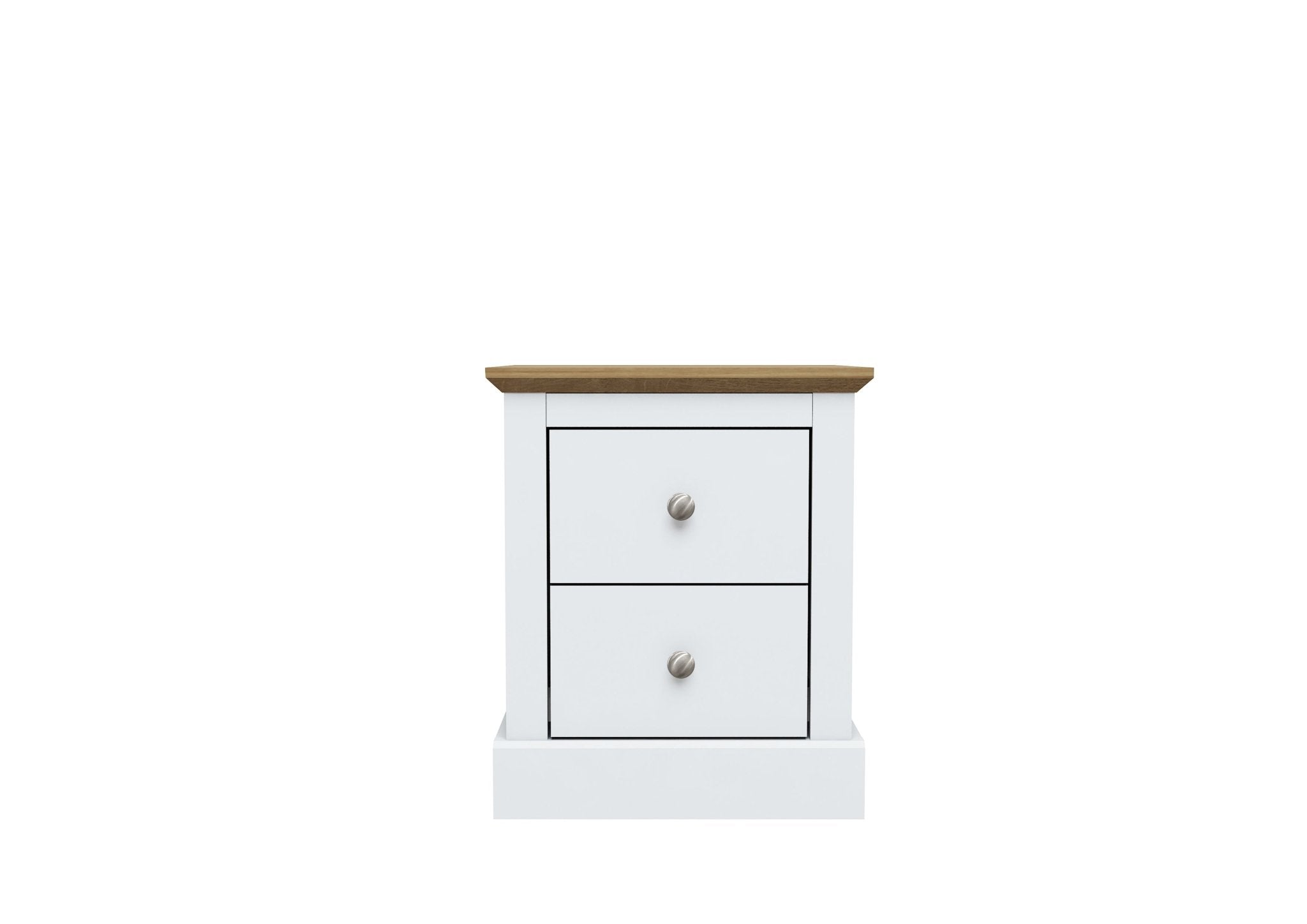 Devon 2 Drawer Bedside - Furniturezone