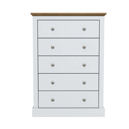 Devon 5 Drawer Chest - Furniturezone