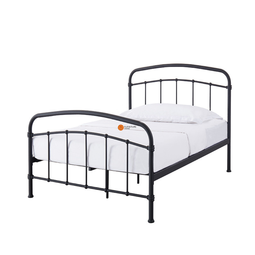 Derwent Metal Bed Frame - Copper & Black