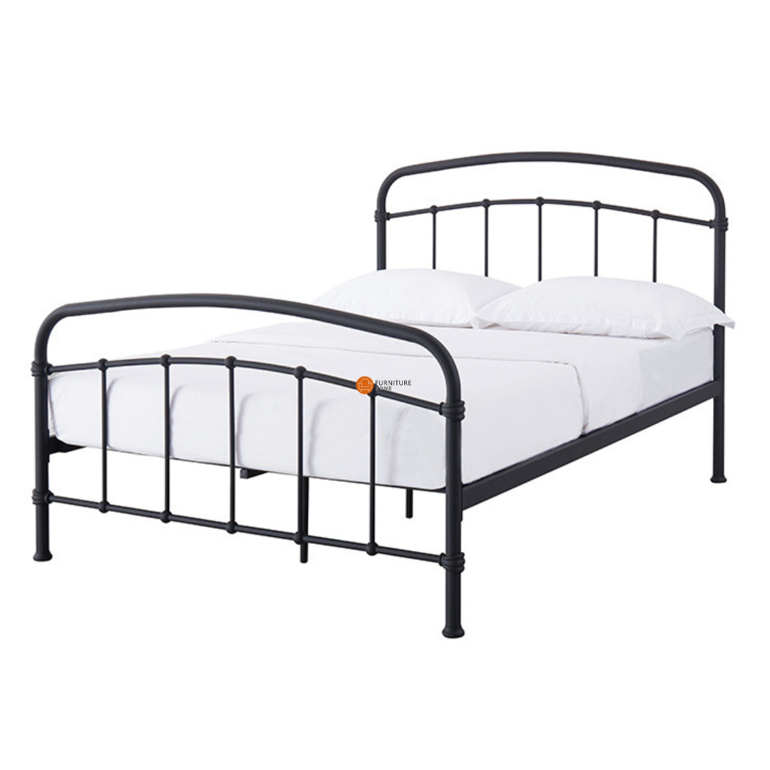 Derwent Metal Bed Frame - Copper & Black