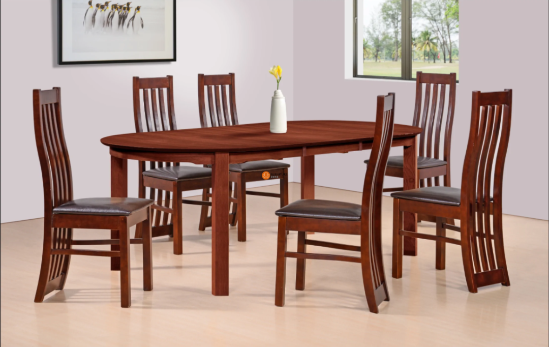 Khave Solid Oak Extendable Dining Set