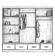 Mayfair Triple 250cm Sliding Wardrobe - Furniturezone