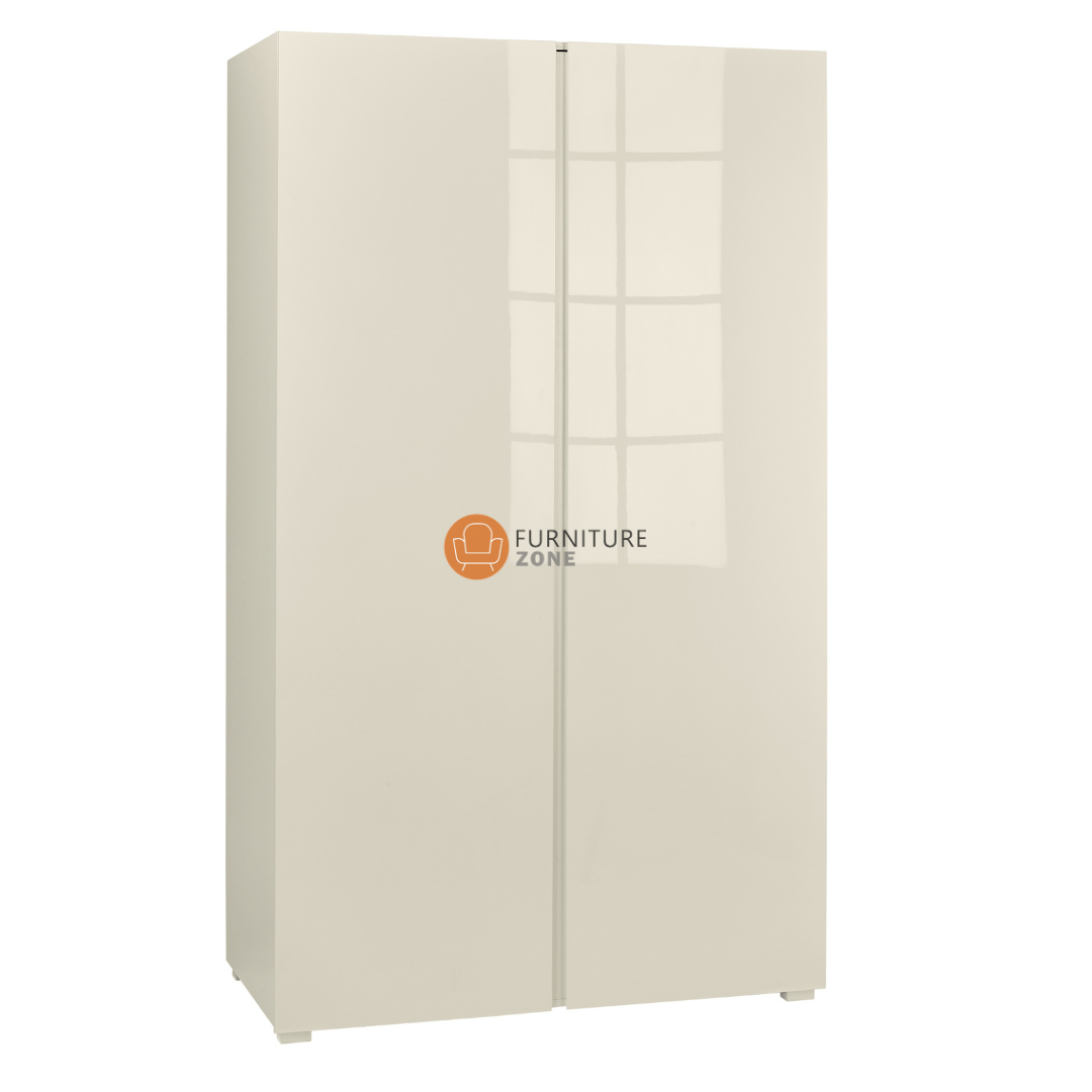 Puro Cream 2 Door Wardrobe - Furniturezone