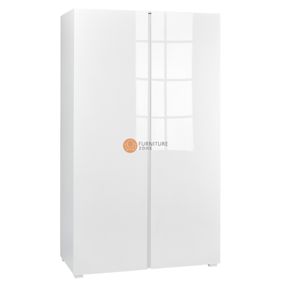 Puro White 2 Door Wardrobe - Furniturezone