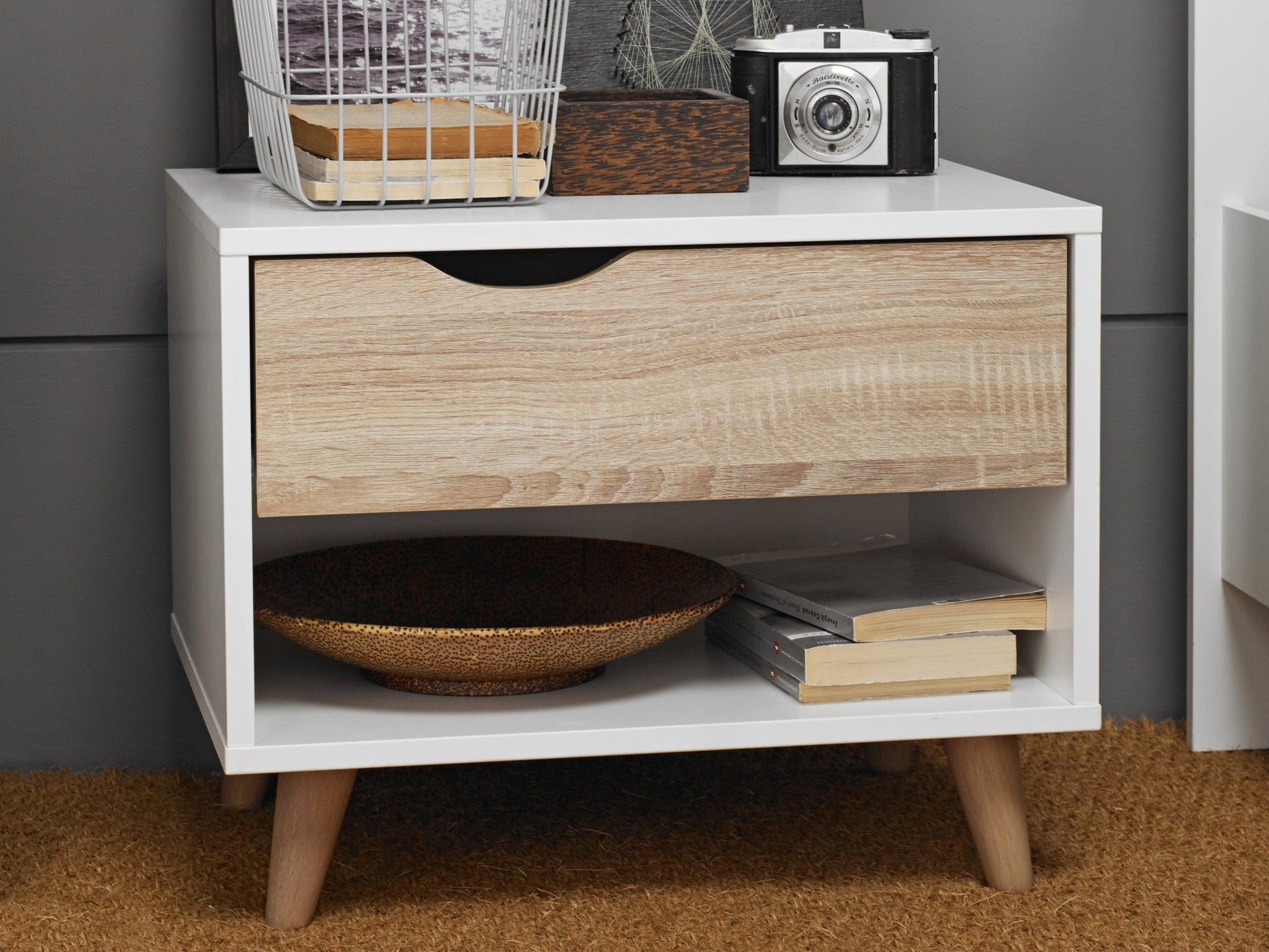 Skand Bedside - Furniturezone