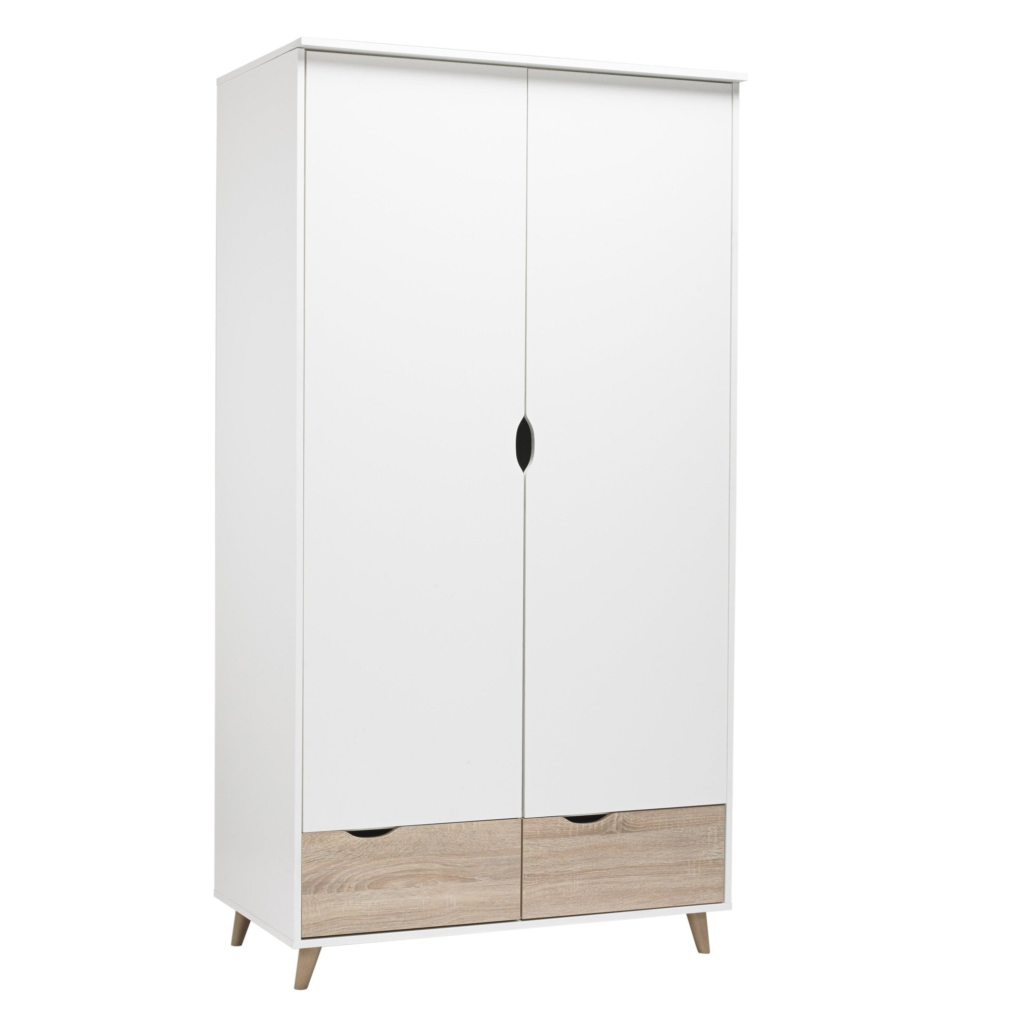 Skand Two Door Wardrobe - Furniturezone